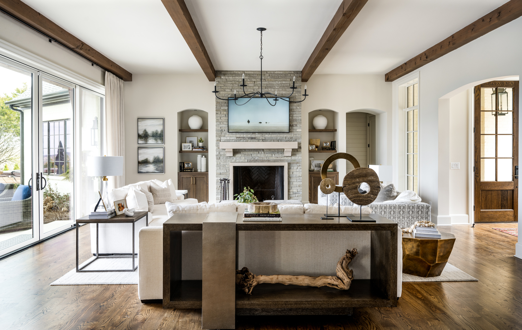 Interior of a Pinnacle custom home