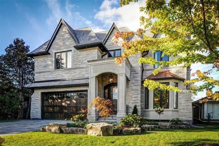 The Maple stone custom home